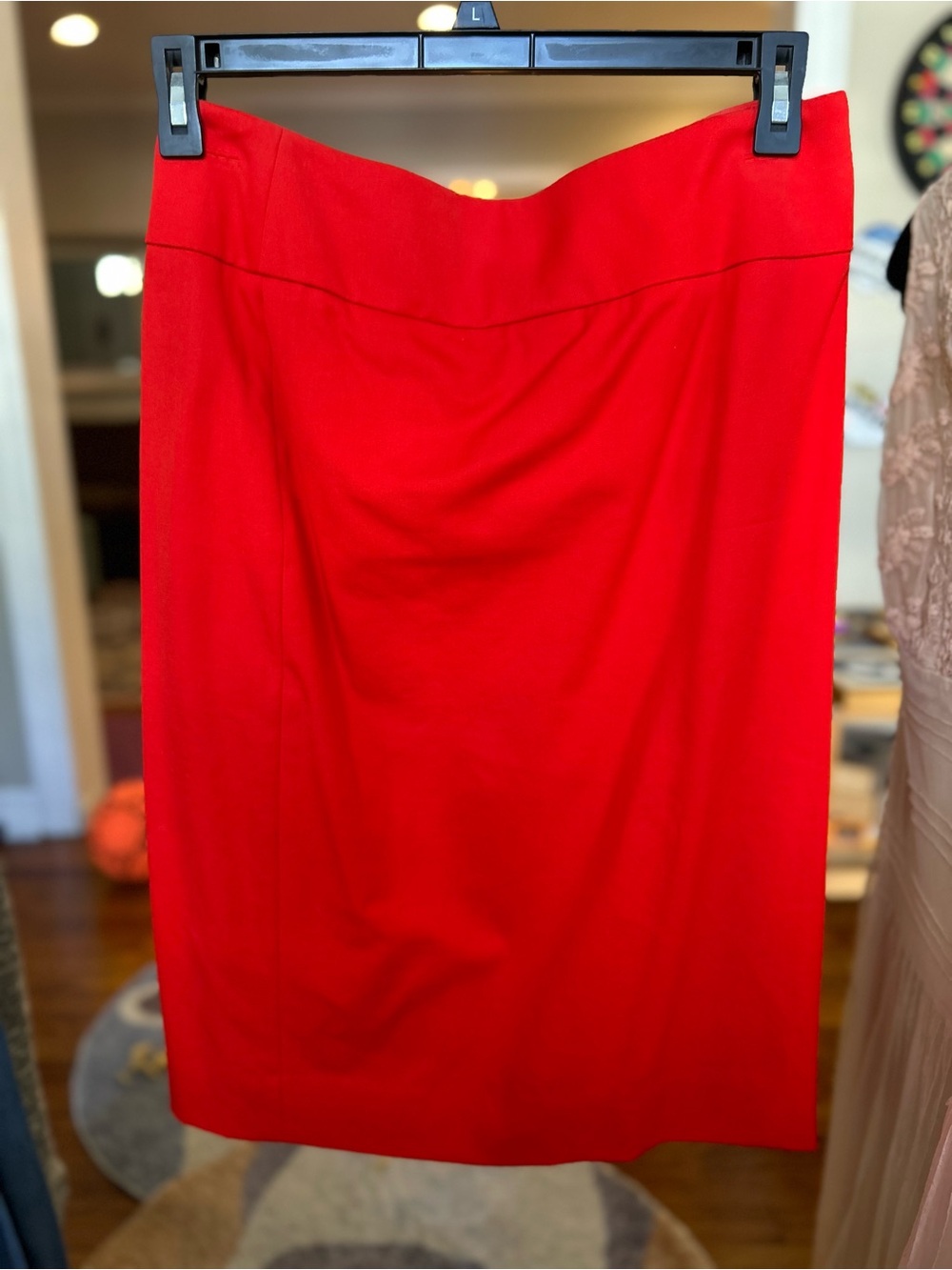 J. Crew Vibrant Red Pencil Skirt